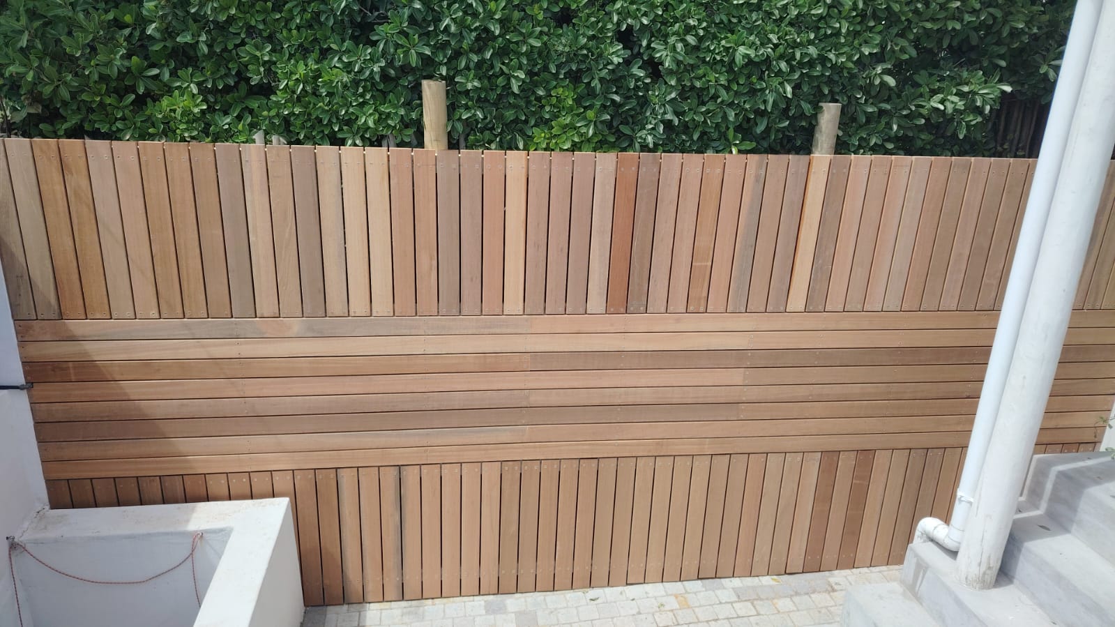 Pool deck work
