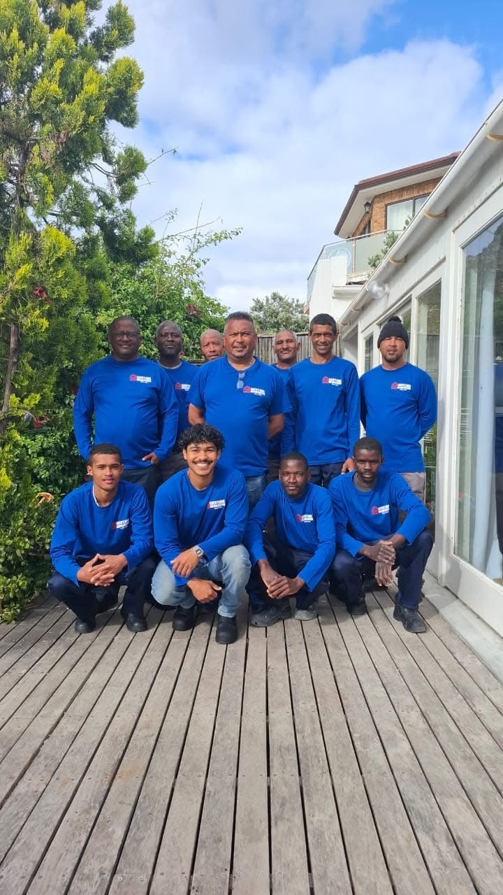 Garth's team working on site in Hout Bay